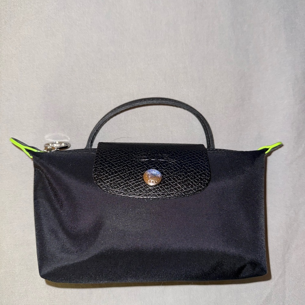 Longchamp Black Mini Bag/pouch